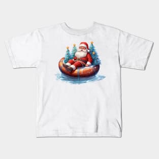 Funny Santa Claus #4 Kids T-Shirt